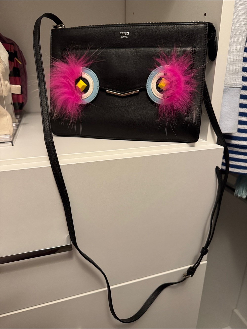 Fendi Monster Bugs Crossbody
